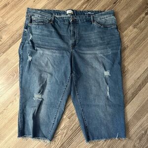 Nicole Miller Plus Size Capri Jeans